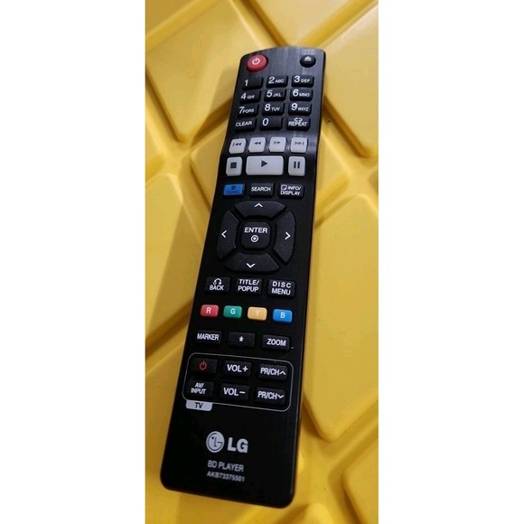 LG AKB73375501 Remote for Blu-ray Player BD645 BP650 BD650K‎ BD650 BD660 B3 - Picture 1 of 3